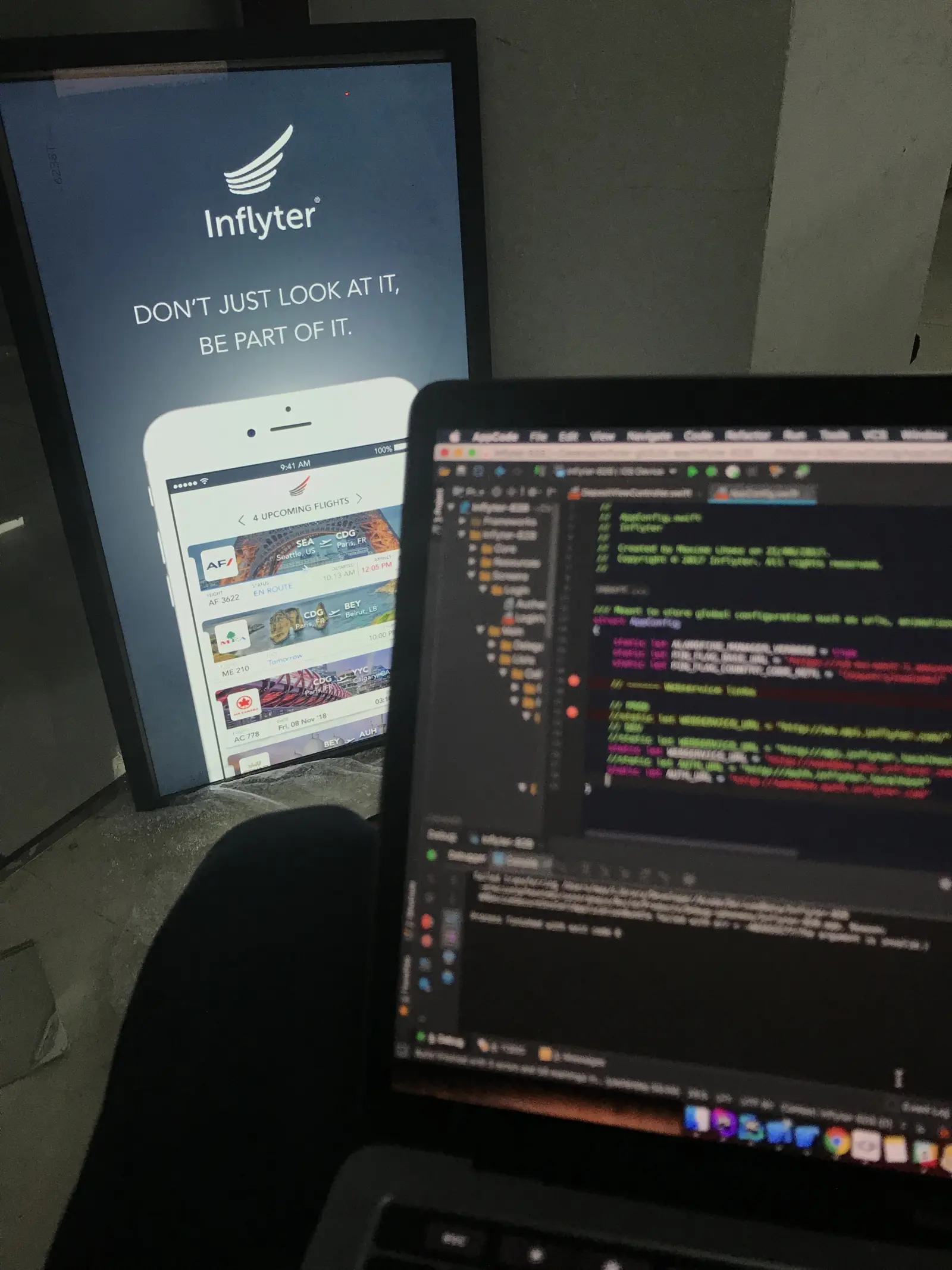 Debugging the system in the supplier's factory