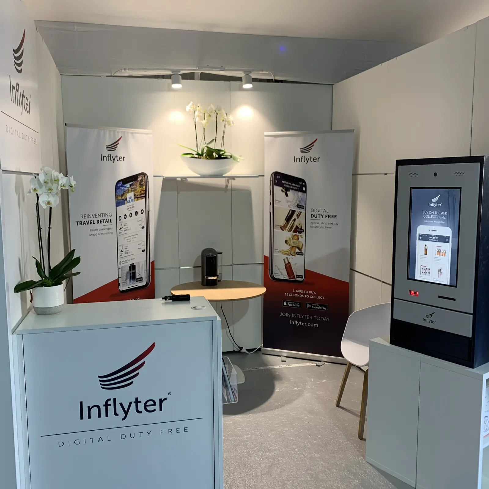 Representing the company at the TFWA summit in Cannes, 2019